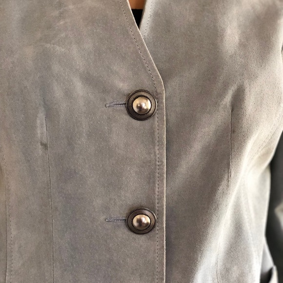Live a Little Women’s size M suede jacket - Picture 7 of 7